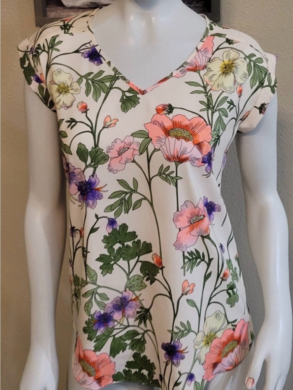 Express Floral Print Top 🪷